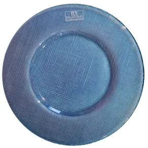 Plato Base cristal texturizado